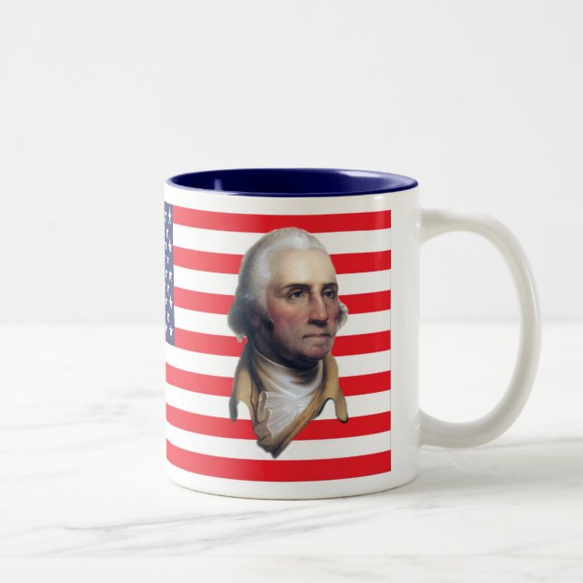 US-Flagge George Washington Tasse (Rechts)