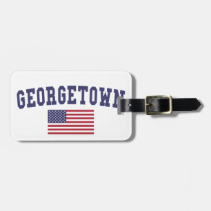 US-Flagge Georgetown Gepäckanhänger