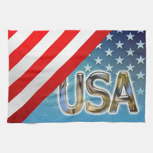 US-Flagge Geschirrtuch