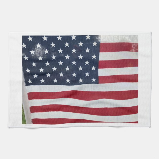 US Flagge Handtuch (Horizontal)