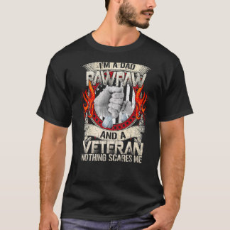 US-Flagge Ich bin Vater Pawpaw und ein Veteran nic T-Shirt