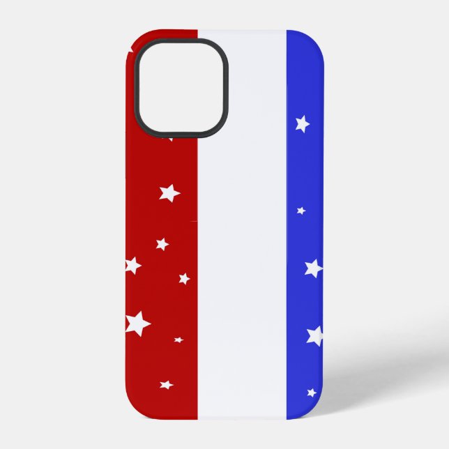 US Flagge iPhone 12 Pro Hülle (Rückseite)