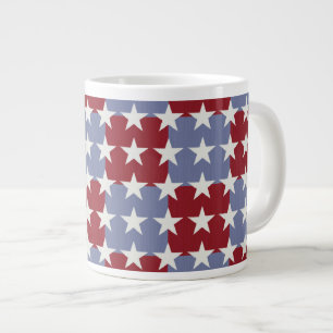 US Flagge Jumbo-Tasse