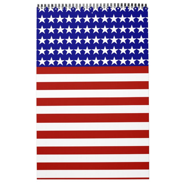 US Flagge Kalender (Titelbild)