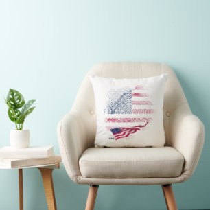 US-Flagge Kissen