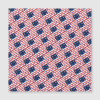 US-Flagge Magnetkarte