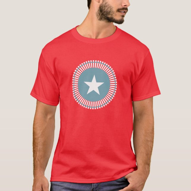 US Flagge Patriotic 4. Juli Shirts (Vorderseite)