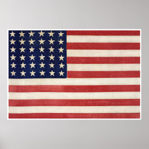 US-Flagge Poster
