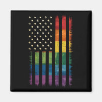 US-Flagge Regenbogen Pride Gay Lesbian LGBTQ