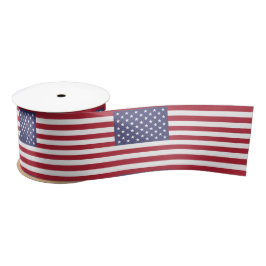 US FLAGGE SATINBAND