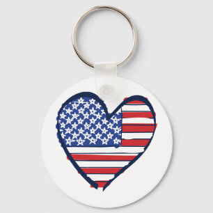 US-Flagge Schlüsselanhänger