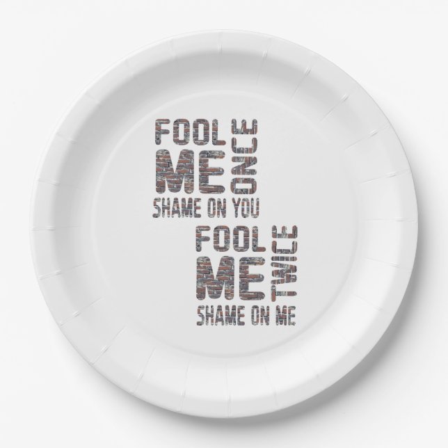 US-Flagge Schwarz-Weiß-Vintag-Retro Pappteller (Vorderseite)