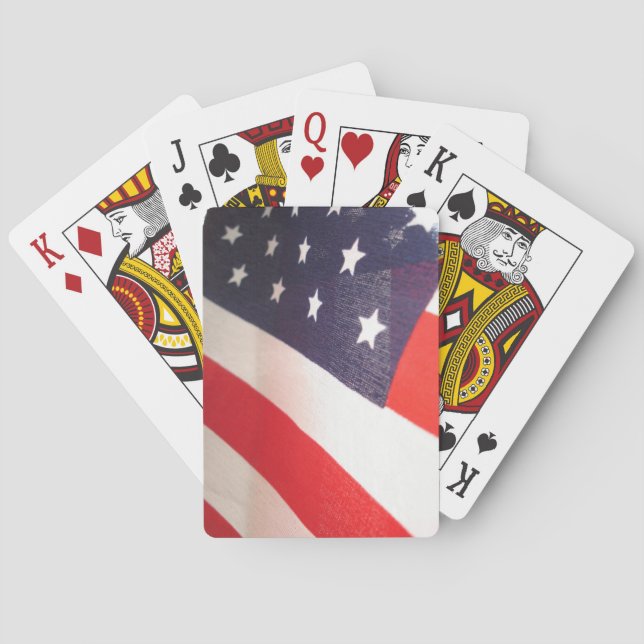 US Flagge Spielkarten (Rückseite)