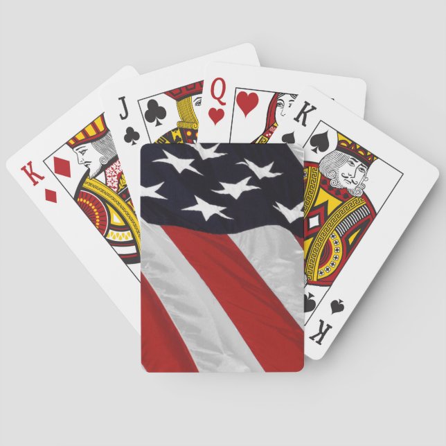 US Flagge Spielkarten (Rückseite)