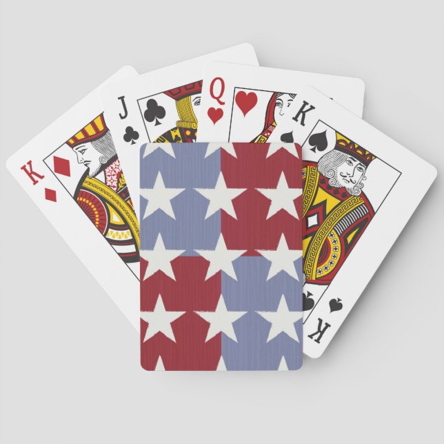 US Flagge Spielkarten (Rückseite)