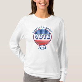 US Flagge stimmen USA ab - Wahl T-Shirt