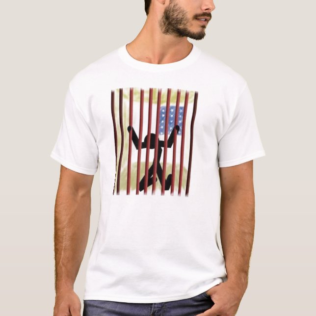 US Flagge T-Shirt (Vorderseite)