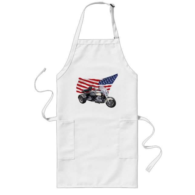 US Flagge Trike Lange Schürze (Vorne)