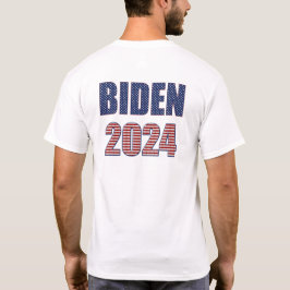 US Flagge Typografie Biden 2024 T-Shirt