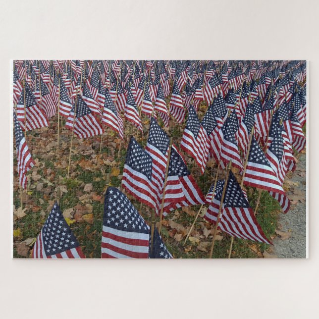 US Flagge unsere Veteranen (Horizontal)