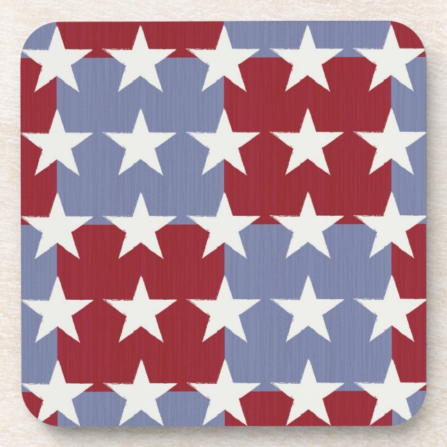 US Flagge Untersetzer (Vorderseite)
