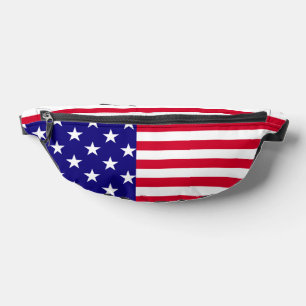 US Flagge - US-Flaggendesign Bauchtasche
