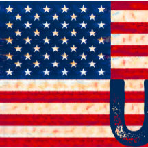 US-Flagge USA 4. Juli