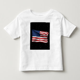 US Flagge USA Patriotische amerikanische Flagge Kleinkind T-shirt