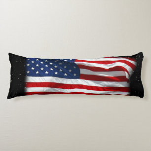 US Flagge USA Patriotische amerikanische Flagge Seitenschläferkissen