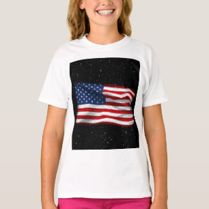 US Flagge USA Patriotische amerikanische Flagge T-Shirt