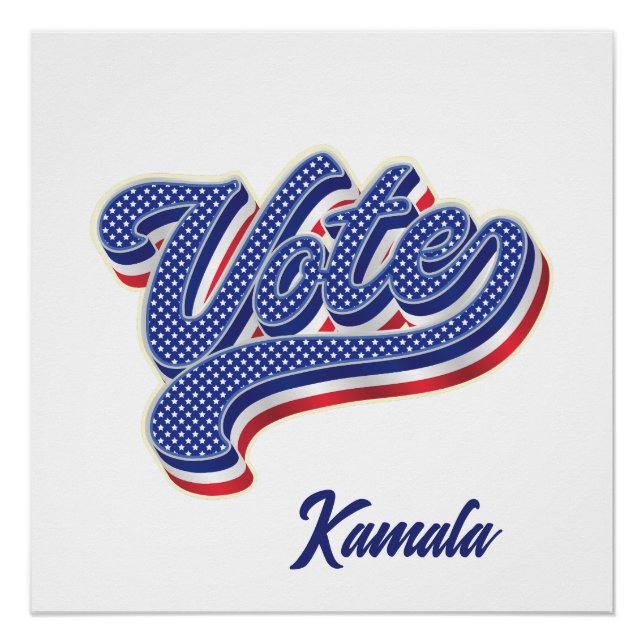 US Flagge - Wahl Poster (Vorderseite)