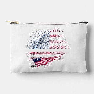 US-Flagge Zubehörtasche