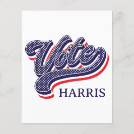 US Flagge zur personalisierten Wahl Flyer