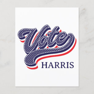 US Flagge zur personalisierten Wahl Flyer