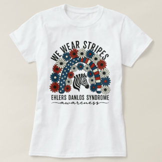 US-Flaggen-Ehlers-Danlos-Syndrom am 4. Juli T-Shirt
