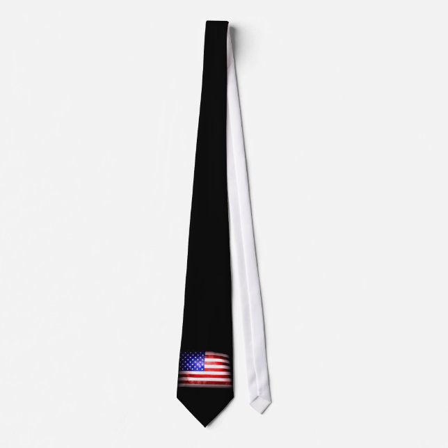US-Flaggen-Krawatte II Krawatte (Vorderseite)