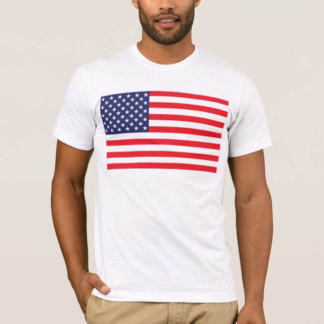 US-Flaggen-T - Shirts (Vorderseite)