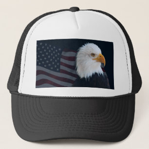 US-Flaggenlastwagen Truckerkappe