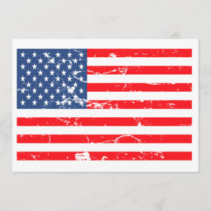 US-Flaggenstaat-Party Invite Einladung