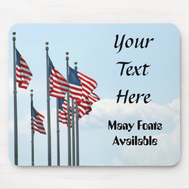 US Flags Array Mousepad (Vorne)