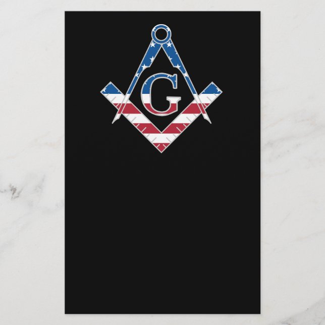 US Freemasonic Symbol Flyer (Vorne)