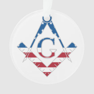 US Freemasonic Symbol Ornament