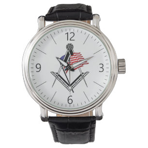 US-Freimaurersymbol Armbanduhr