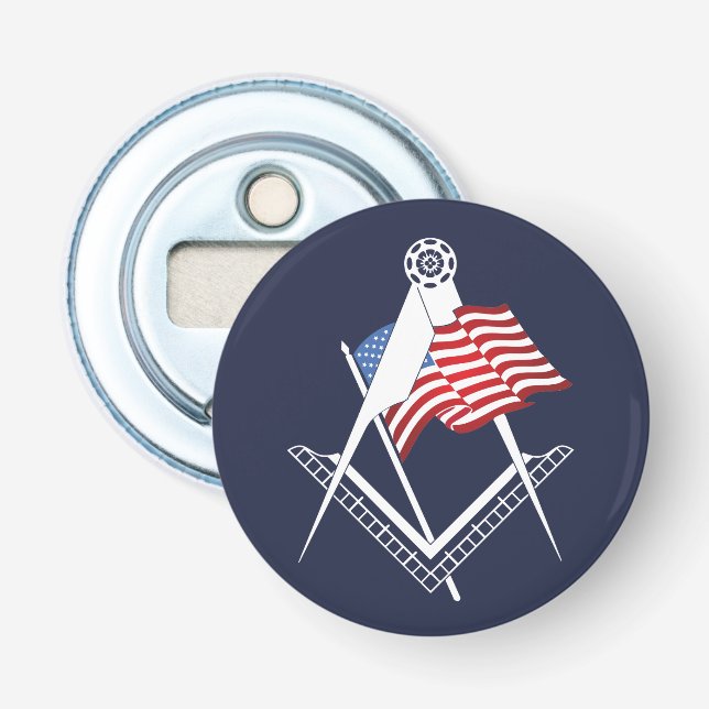 US-Freimaurersymbol Flaschenöffner (Vorderseite)