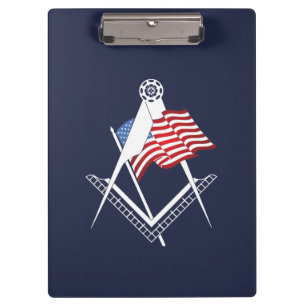 US-Freimaurersymbol Klemmbrett