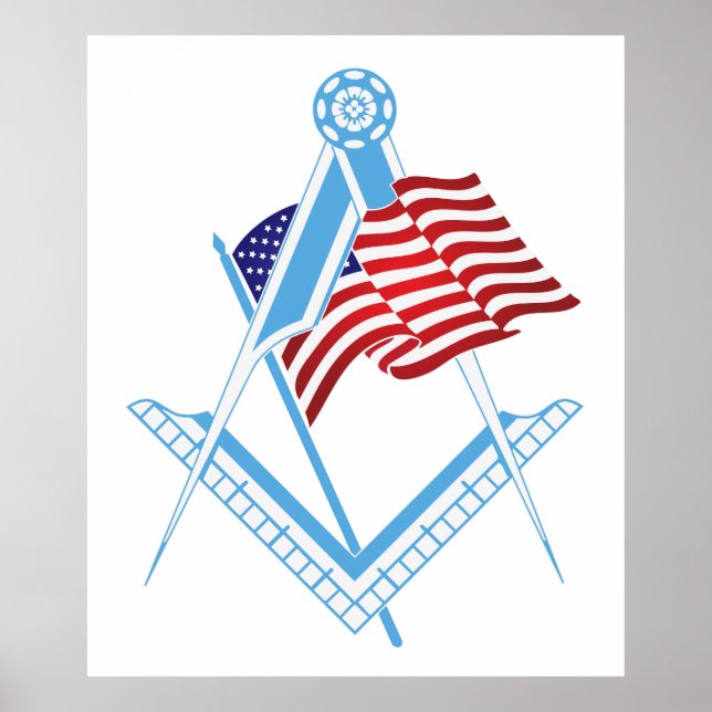 US-Freimaurersymbol Poster (Vorne)
