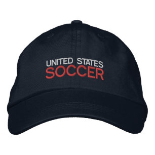 US-FUSSBALL BESTICKTE BASEBALLKAPPE