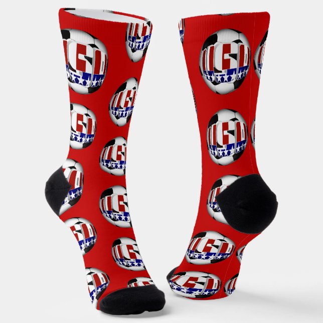 US-Fußball Socken (Gewinkelt)