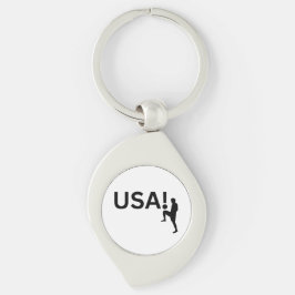 US-Fußballspieler Schlüsselanhänger