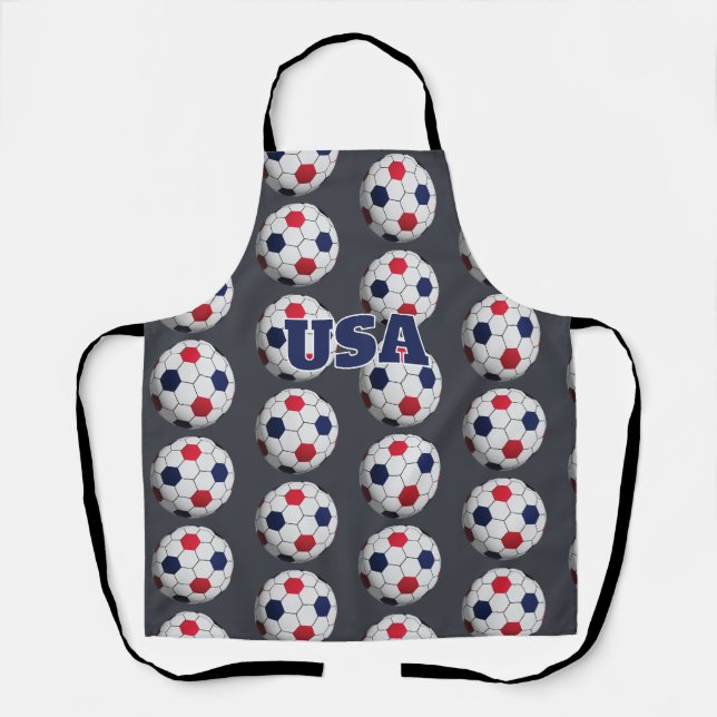 US-Fußballtrikot Schürze (Vorderseite)